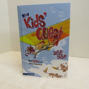 Kids Quest NIRV Study Bible NO Writing. Highlighting, Damage. NWOT